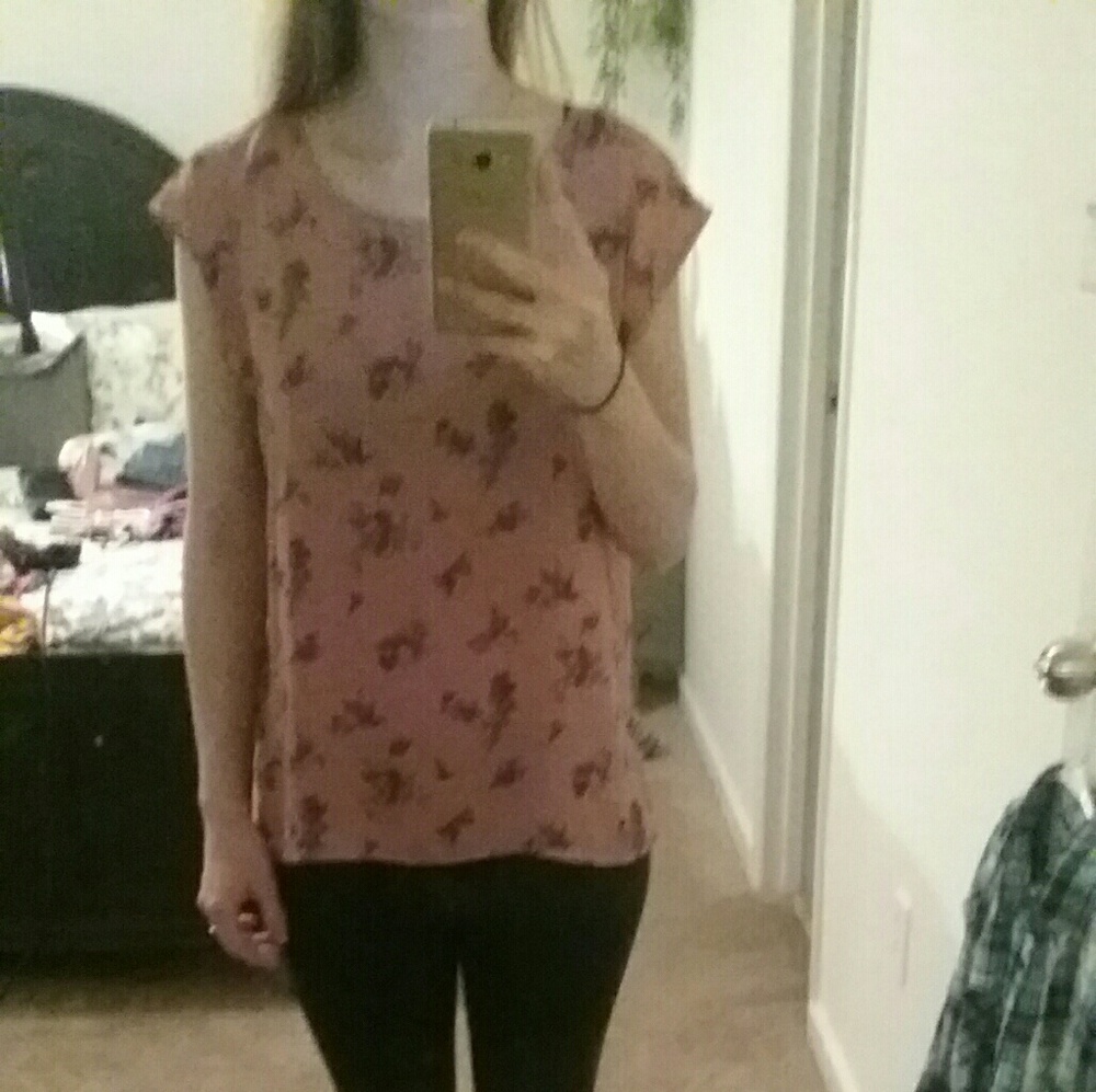 Forever 21 Floral Top